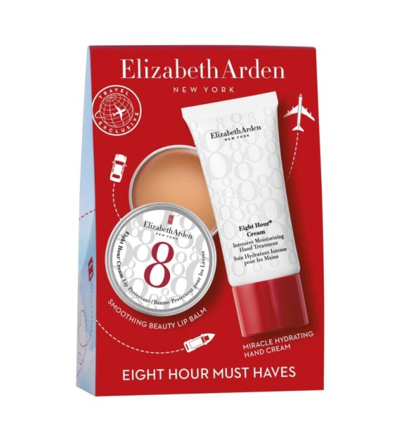ELIZABETH ARDEN Arden 8-Hour A0137829 SET 1 PC Set cont.: Lip Protectant Balm (Ref.1002076) + Intensive Moisturizing Hand Cream 30 ml (Ref.1096455)