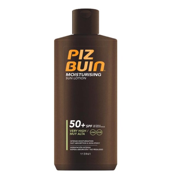 Piz Buin Moisturizing Sun Lotion Sun Lotion SPF 50+ 200 ml