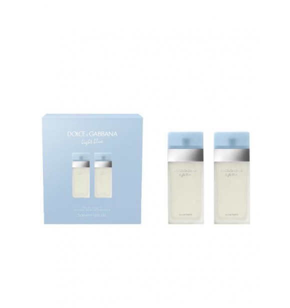Dolce & Gabbana Light Blue Duo cont.: 2x Eau de Toilette 50 ml (Ref,658413) 1PC