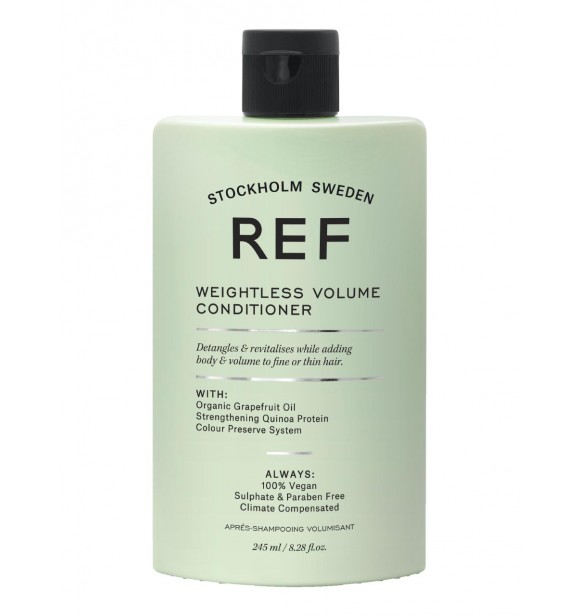 REF STOCKHOLM SWEDEN REF Care 26120 HCO 245 ML Weightless Volume Conditioner