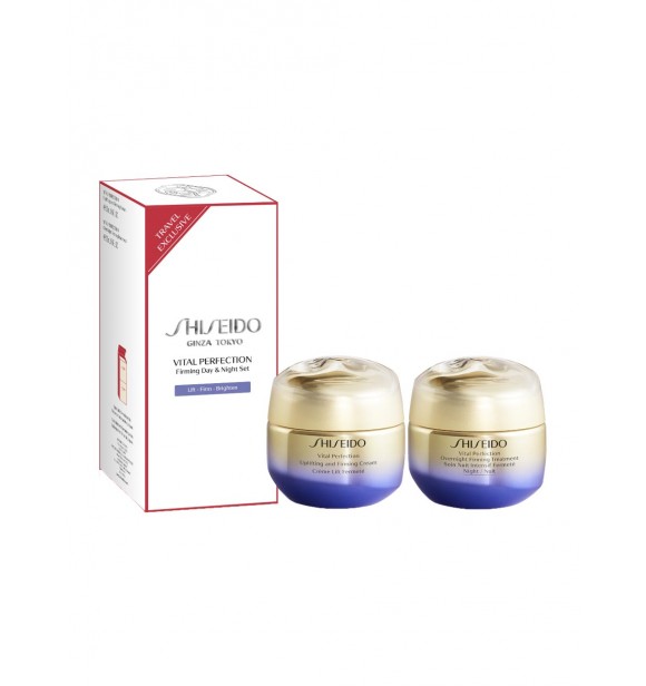 SHISEIDO Shisei Vital 70110621301 SET 1 PC Day and Night Set cont.: Uplifting and Firming Day Cream 50 ml (Ref.1448236) + Overnight Firming Treatment 50 ml (Ref.1448238)