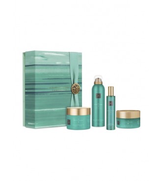 Medium Gift Set  The Ritual of Karma Set cont.: Parfum d.Interieur 250 ml + Foaming Shower Gel + Body Cream 100 ml + Body Sc