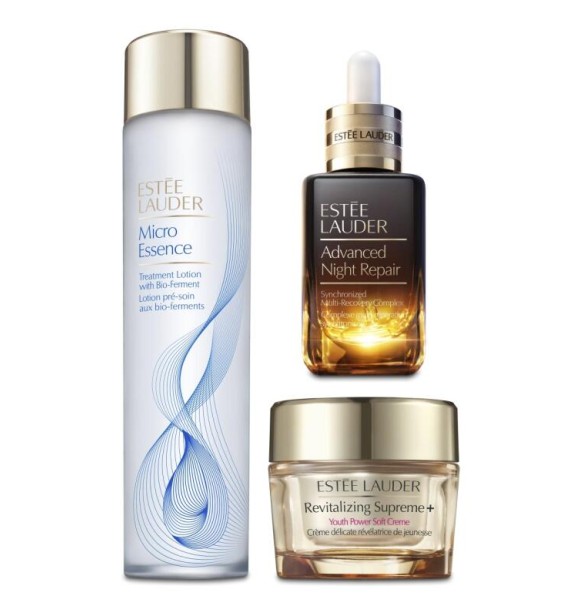 ESTÉE LAUDER EL Advanced Night PTKX-01 SET 1 PC Set cont.: Revitalizing Supreme+ Youth Power Soft Crème 75ml + Synchronized Multi-Recovery Complex 50ml + Micro Essence Treatment Lotion Bio Ferment 200ml