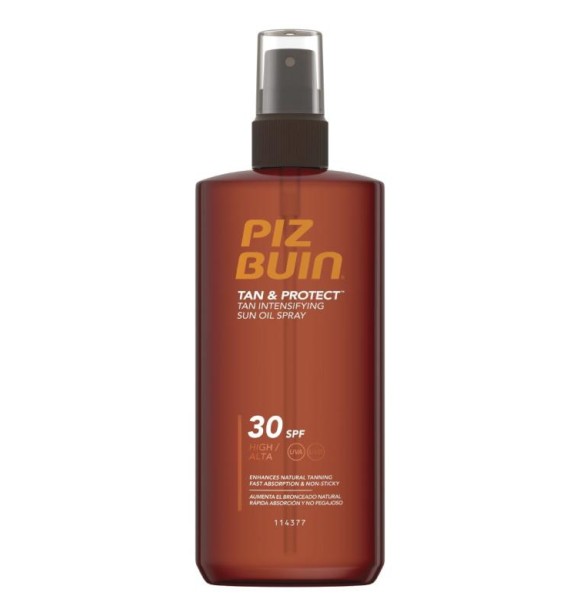 Piz Buin Tan & Protect Sun Oil Spray SPF 30 150 ml