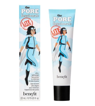 Float on cloud nine with this light-as-air pore primer! This undetectable, lightweight pore primer instantly blurs & refines the look of pores, helps makeup apply evenly & stay put all day,
 and feels weightless & breathable. • 73% water-based formula fo