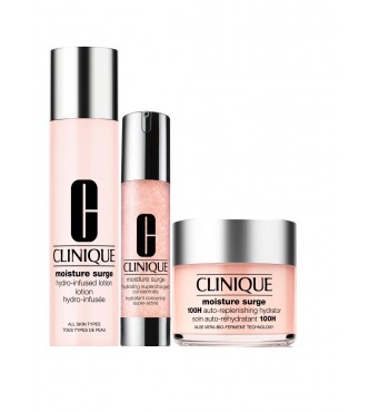 Clinique Moisture Surge Set cont.: 100H Auto-Rpl Hydrtor 125 ml + Hydra Super Concentra 48 ml + Hydrating Lotion 200 ml (GH 1300205) (set replaces GH 14 373ML