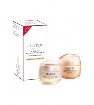 Shiseido Benefiance Anti-Wrinkle Set cont.: Wrinkle Smoothing Day Cream SPF25 50 ml (GH 1372900) + Overnight Wrinkle Resisting Cream 50 ml 1 PC