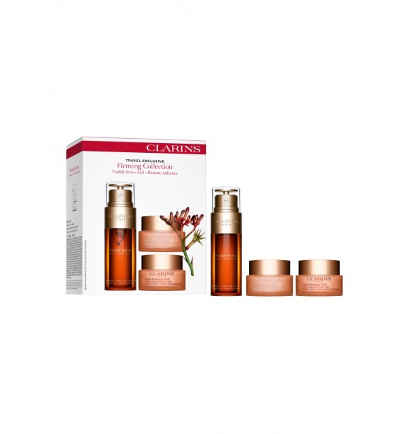 Clarins Travel Set Set cont.: Double Serum 50 ml (GH 1248757) + Extra-Firming Day Cream 50 ml (GH 1489713)+ Extra-Firming Night Cream 50 ml (GH 148 1 PC