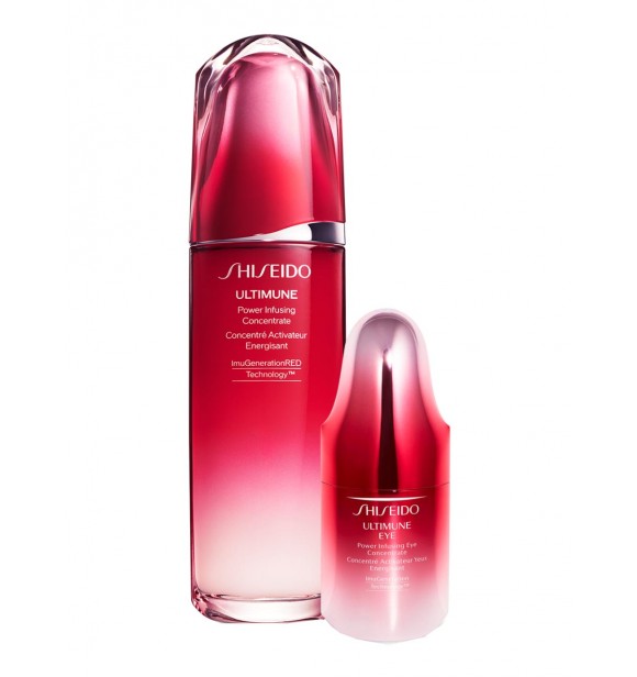 Shiseido Ultimune Set cont.: Power Infusing Concentrate 3.0 100 ml (GH 1483630) + Power Infusing Eye Concentrate 3.0 15 ml (GH 1552374) 1 PC