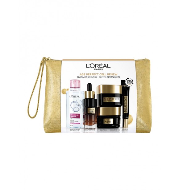 L.Oréal Paris Age Perfect Set cont.: Serum 30 ml (GH 1510207) + Miscellar Water 95 ml + Eye Cream 15 ml + Day Cream 50 ml (GH 1518169) + Midnight Cream 50 1 PC