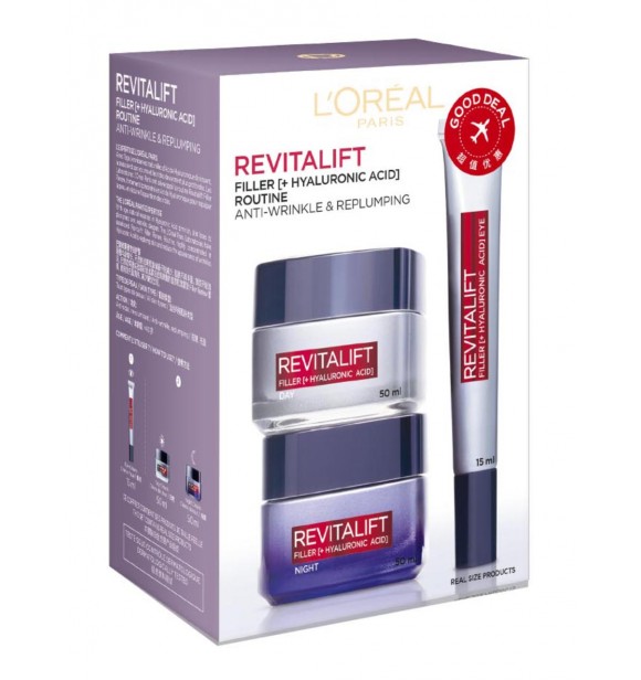 L.ORÉAL PARIS L.Oréa Revita TM754500 SET 1 PC Set cont.: Day Cream 50 ml (Ref.1120665) + Midnight Cream 50 ml (Ref.1178532) + Serum 30 ml (Ref.1441509)