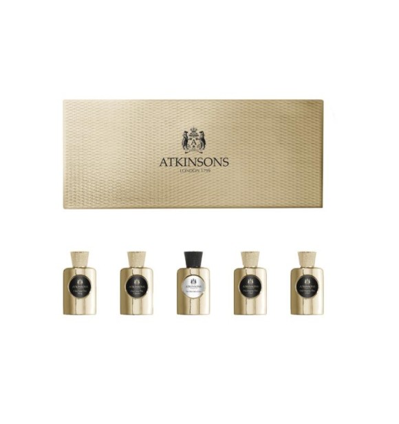 ATKINSONS  The Oud Essentials Coffret cont.: Oud Save the Queen Eau the Parfum 5 ml + Oud Save the King Eau de Parfum 5 ml + The Other Side of Oud Eau de Parfum 5 ml + etc