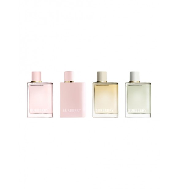 BURBERRY Burb Her 99350193969 COFF 1 PC Coffret cont.: Eau de Parfum 5 ml + Elixir Eau de Parfum 5 ml + London Dream Eau de Parfum 5 ml + Garden Party Eau de Parfum 5 ml