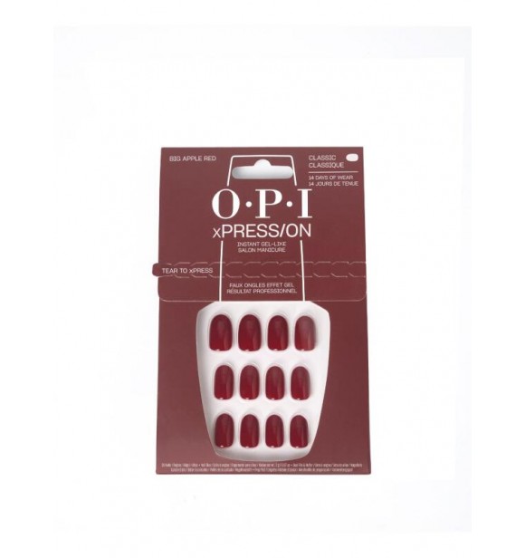 OPI OPI ANX Nails 99350179115 NAPO 2,2 G Big Apple Nail Polish Red