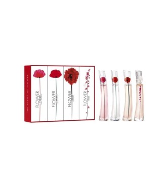 KENZO Kenzo Flower K K100134 SET 1 PC Coffret cont.: Eau de Parfum 4 ml + L.Absolue Eau de Parfum 4 ml + Poppy Bouquet Eau de Parfum 4 ml + Ikebana Eau de Parfum 4 ml