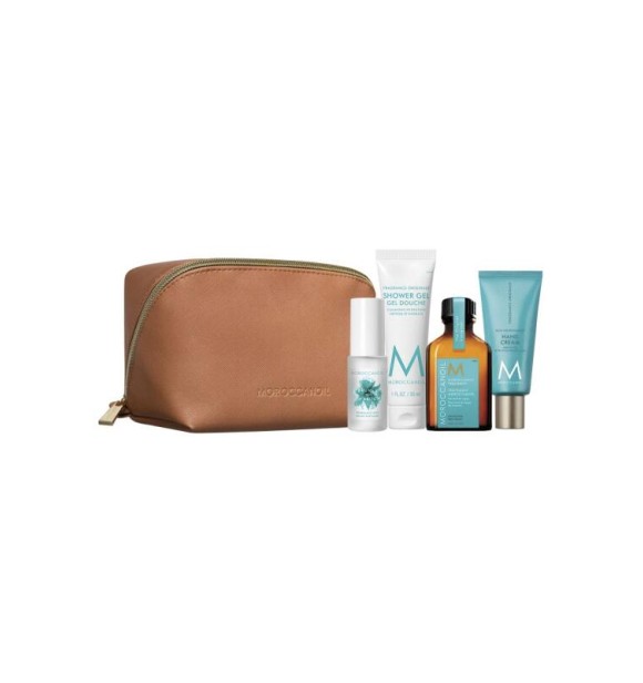 MOROCCANOIL Morocc Body TRAVEL24DEE SET 1 PC Set cont.: Brumes du Maroc Hair and Mist 30 ml + Shower Gel 30 ml + Morrocanoil Treatment 25 ml + Hand Cream 40 ml