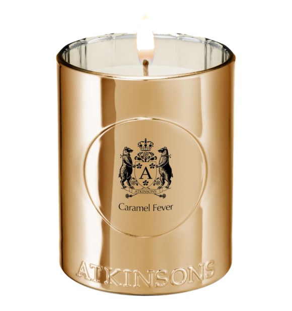Atkinsons A Touch Of Glass Caramel Fever Scented Candle 200 g