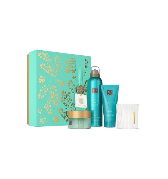 RITUALS Ritual Karma 1118452 SET 1 PC Set cont.: Body Cream 100 ml + Scented Candle 140 g + Body Scrub 125 g + Foaming Shower Gel 200 ml (Ref.1575107)