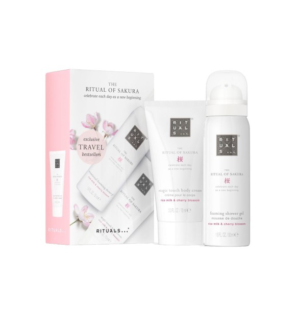 RITUALS Ritual Sakura 1118964 SET 1 PC Set cont.: Foaming Shower Gel 50 ml + Body Cream 70 ml