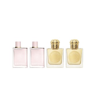 BURBERRY Burb 99350209644 COFF 1 PC Coffret cont.: 2x Her Eau de Parfum 5 ml + 2x Goddess Eau de Parfum 5 ml