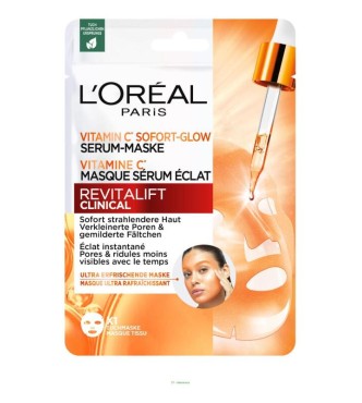 L.ORÉAL PARIS L.Oréa Revitalift AA544100 MSK 1 PC Vitamin C Brightening Serum Sheet Mask