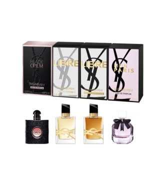 YVES SAINT LAURENT YSL Coffret TM763300 COFF 1 PC Coffret cont.: Black Opium Eau de Parfum 7,
5 ml + Mon Paris Eau de Parfum 7,5 ml + Libre Eau de Parfum 7,5 ml + Libre Eau de ParfumIntense 7,5ml