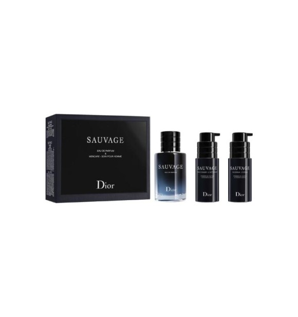 DIOR Dior Sauvage E000000222 SET 1 PC Set cont.: Eau de Parfum 60 ml (Ref.1292616) + Cleanser 45 ml + Serum 45 ml