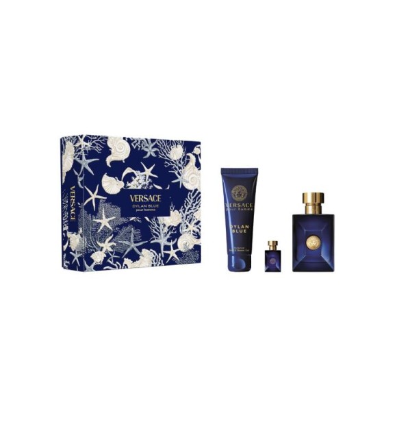 VERSACE Ver Dylan Blue 7210635 SET 1 PC Set cont.: Eau de Toilette 100 ml (Ref.1203925) + Bath and Shower Gel 150 ml (for free) + Eau de Toilette 5 ml (for free)