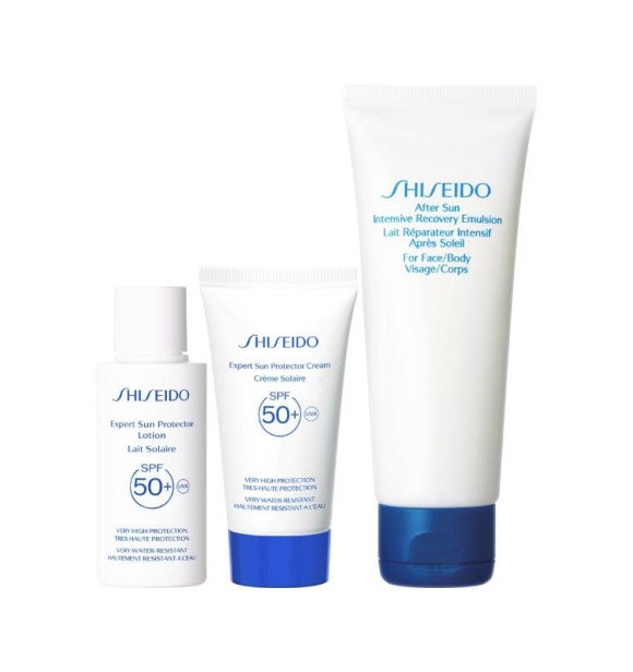 SHISEIDO Shisei Suncare 70305007101 SET 1 PC Set cont.: Face Cream SPF 50+ 30 ml + Body Lotion SPF 50+ 30 ml + After Sun Recovery Emulsion 75 ml