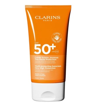 CLARINS Clarin Sun Care 80111689 SUN 150 ML Sun Body Cream SPF 50+