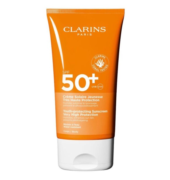 CLARINS Clarin Sun Care 80111689 SUN 150 ML Sun Body Cream SPF 50+