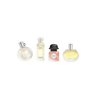 HERMÈS HP 116493V0 Coffret 1 PC Coffret cont.: F24 Eau de Parfum 7,
5 ml + Twilly Eau de Parfum 7,5 ml + Un Jardin Sur Le Nil Eau de Toilette 7,5 ml + Eau des Merveilles Eau de Toilette 7,5 ml