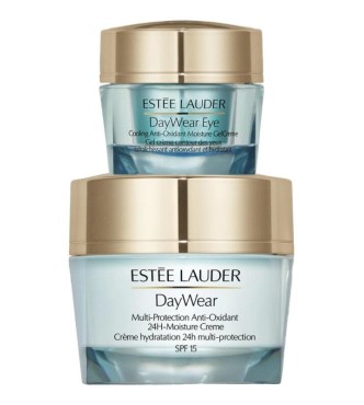 ESTÉE LAUDER EL Day Wear GA3H01 SET 1 PC Set cont.: Multi-Protection Anti-Oxidant 24h-Moisture Cream SPF 15 50 ml (Ref.493038) + Eye Cooling Anti-Oxidant Moisture Gel Crème 15 ml