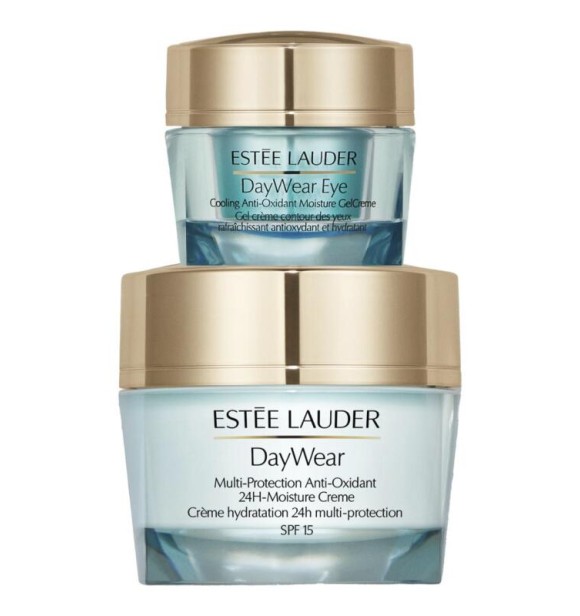 ESTÉE LAUDER EL Day Wear GA3H01 SET 1 PC Set cont.: Multi-Protection Anti-Oxidant 24h-Moisture Cream SPF 15 50 ml (Ref.493038) + Eye Cooling Anti-Oxidant Moisture Gel Crème 15 ml