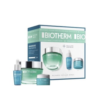 BIOTHERM Bioth Mixed Lines LF673300 SET 1 PC Set cont.: Life Plankton Eye Cream 5 ml + Aquasource Gel Cream 50 ml + Life Plankton Elixier Serum 7 ml