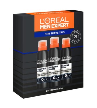 L.ORÉAL PARIS L.Oréa Men Expe TM762600 MCARE 1 PC Trio cont.: 3x Shaving Foam 50 ml
