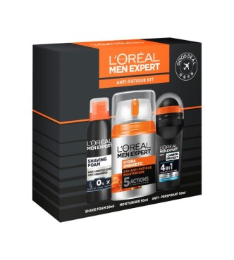 L.ORÉAL PARIS L.Oréa Men Expe TM762500 MCARE 1 PC Set cont.: Hydra Energetic 24h Moisturizer Day Cream 50 ml + Shaving Foam 50 ml (GH1695415) + Carbon Protect Anti-Perspirant 50 ml