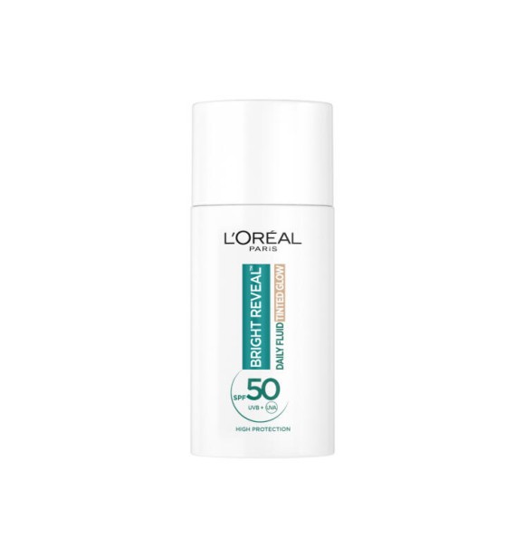 L'Oréal Paris Bright Reveal Daily UV Fluid Tinted Light SPF 50+ 50 ml