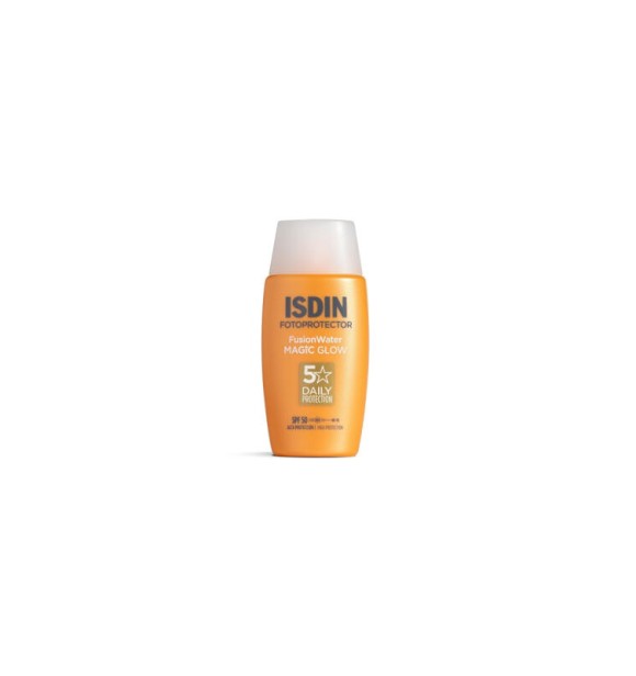 Isdin Fusion Water Magic Glow Suncare Face Cream SPF 50 50 ml