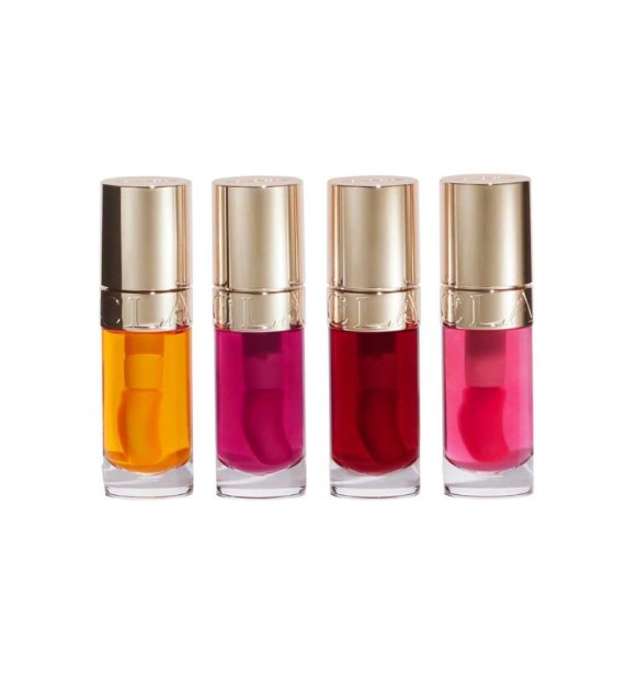 CLARINS Clarins Lip  LS SET 1 PC Set cont.: Lip Gloss N° 01 Honey 7 ml  + Lip Gloss N° 02 Raspberry 7 ml + Lip Gloss N° 03 Deep Red 7 ml + Lip Gloss N° 04 Pitaya 7 ml 