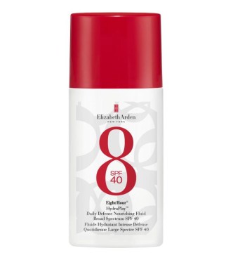 ELIZABETH ARDEN Arden 8-Hour A0137636 FL 50 ML Daily Defense Nourishing Fluid Broad Spectrum SPF 40