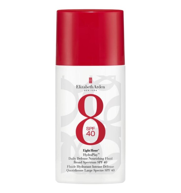 ELIZABETH ARDEN Arden 8-Hour A0137636 FL 50 ML Daily Defense Nourishing Fluid Broad Spectrum SPF 40