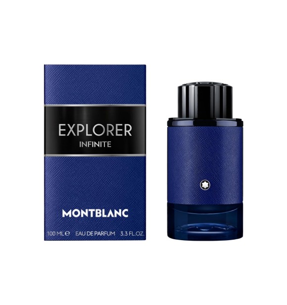 Reach endless horizons with the new Eau de Parfum Montblanc Explorer Infinite. A fresh woody men's fragrance that dares you to pushthe limits of adventure. Juicy lemon and elegant patchouli fuse to capture the contrasting mystery of the desert's infinite 