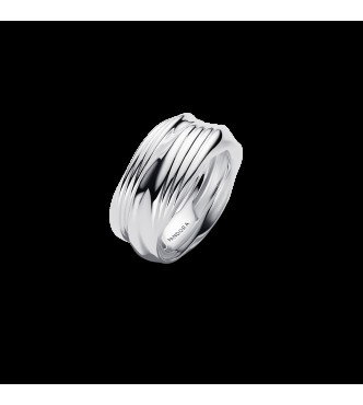 193890C00-54 Twisted sterling silver ring set