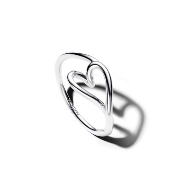 194361C00-50 Heart sterling silver ring
