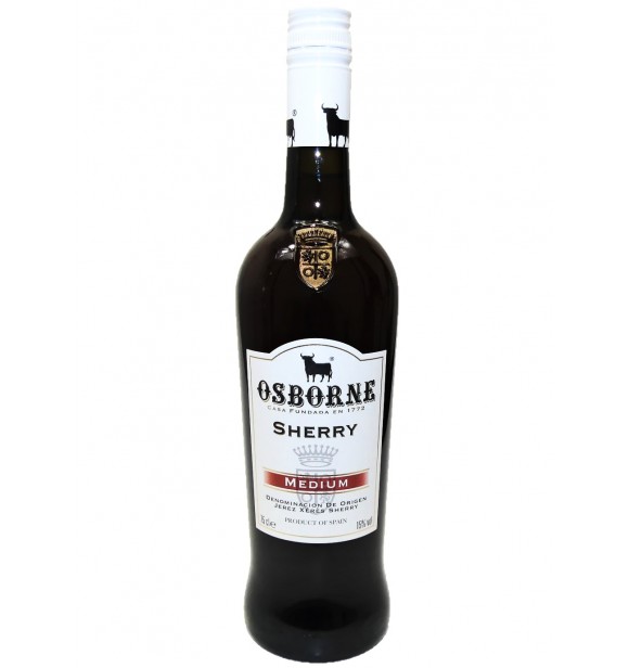 Osborne Sherry Medium 15% 75cl