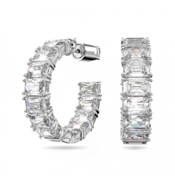 SWAROVSKI MILLENIA:PE HOOP CLEAR WHITE/RHS