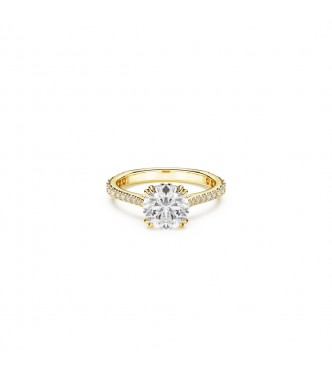 SWAROVSKI CONSTELLA:RING RND M WHITE/GOS 58