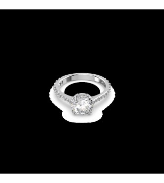 SWAROVSKI CONSTELLA:RING RND M WHITE/RHS 55