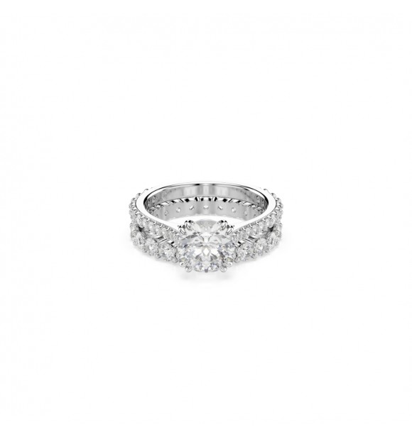 SWAROVSKI CONSTELLA:SET RINGS WHI/RHS 60